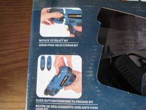 lot 214 image: Workzone cordless screwdriver...