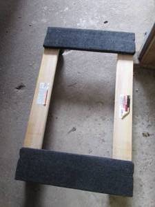 lot 218 image: Padded moving dolly...