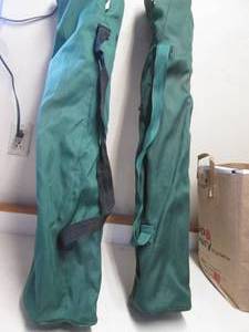 lot 220 image: 2 Folding camp chairs...