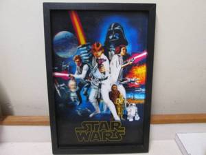 lot 229 image: 3D Star Wars primt...