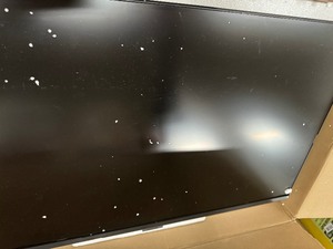 Samsung smart monitor no power source not able to test damaged frame see pictures