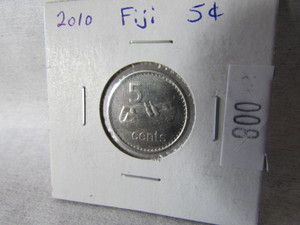 2010 Figi Five Cent