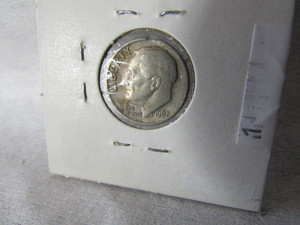 1967 Roosevelt Dime Mint Error