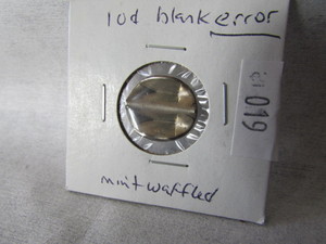 Roosevelt Dime Mint Error