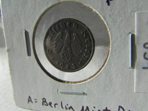 1943 German Pfennig