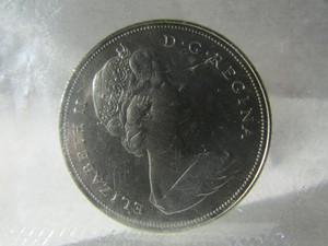 1968 Canadian Silver Dollar
