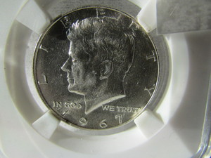 1967 Silver Kennedy Half Dollar