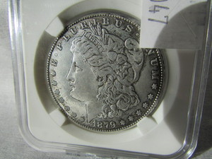 1879 CC Morgan Silver Dollar