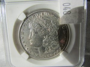 1885 Morgan Silver Dollar