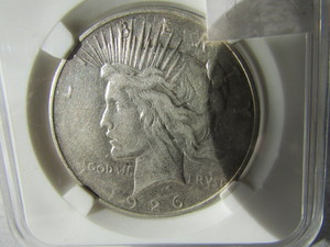 1926 D Peace Silver Dollar