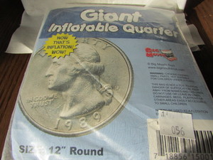 Inflatable Quarter