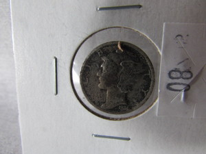 1936 Mercury Dime
