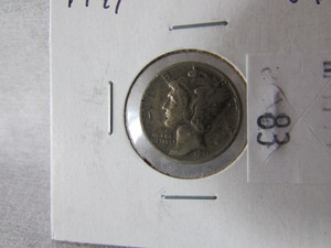 1941 Mercury Dime