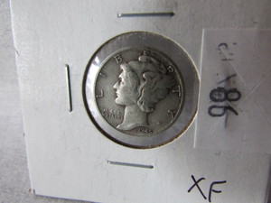 1945 Mercury Dime