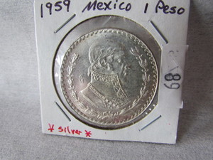 1959 Mexican Peso