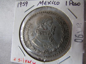 1959 Mexican Peso