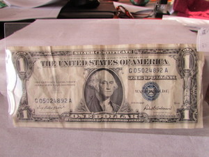 1957 Silver Certificate Note