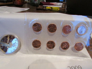 Statue of Liberty Coin and 2009 Lincoln Set Set