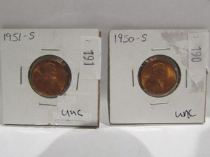 Lincoln Wheat Cent Coins
