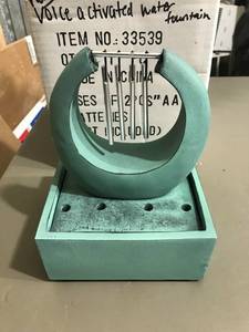 lot 48 image: Zen Tabletop Fountain Chime - New in box - 5.5 x 5.5 x 7.5