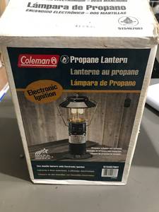 lot 70 image: Coleman Propane Lantern PARTS