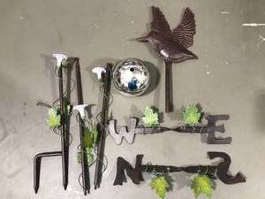 lot 4 image: New in box Wind Garden Stake