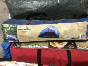 lot 146 image: Lot of Tents, Tarps and Poles
