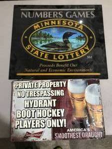 lot 154 image: 2 Signs