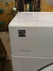 lot 176 image: Kenmore Dryer - Electric Dryer, 27 inches wide -works