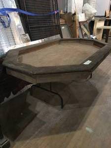 lot 183 image: DicePoker Table - 7 feet long & 30 inches tall