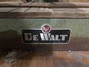 lot 191 image: Antique Dewalt Saw