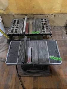 lot 192 image: 2 Table Saws