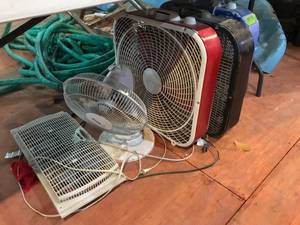 lot 244 image: 5 Fans