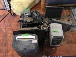 lot 317 image: Point of Sale (POS) System and Paper Shredder