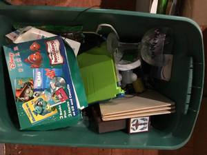 lot 356 image: Bin of Miscellanies Toys.