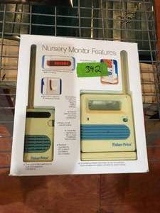 lot 392 image: Vintage Nursery Monitor