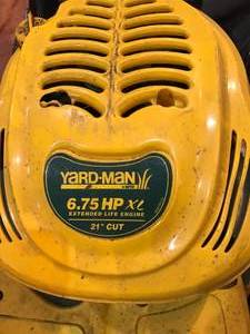 lot 414 image: Yardman push Mower 6.75 horse