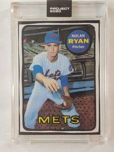 lot 15 image: Nolan Ryan Topps Project 2020 of his 1969 Topps No. 533
