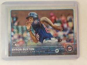 lot 27 image: Byron Buxton 2015 Rookie Debut Update Series US136