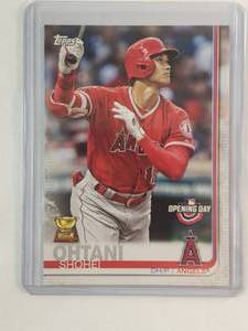 lot 45 image: Shohei Ohtani 2019 Topps Rookie Cup 100 Opening Day