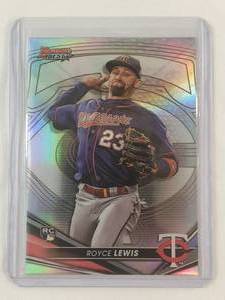 lot 57 image: Royce Lewis 2022 Bowmans Best Rookie Refractor No. 65