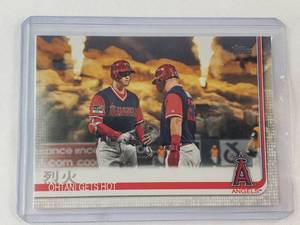 lot 86 image: Shohei Ohtani 2019 Topps Japanese 2nd Year No. 367 Series 2