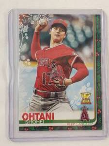 lot 89 image: Shoehie Ohtani 2019 Holiday Rookie Cup No. HW33