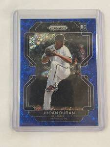 lot 105 image: Jhoan Duran 2022 Rookie Disco Prizm No. 30, Numbered 154199