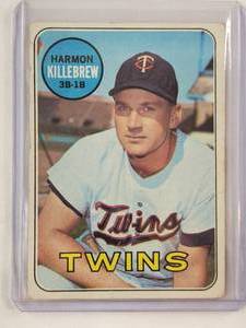 lot 109 image: Harmon Killebrew 1969 Topps No. 375