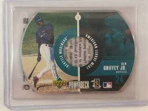 lot 130 image: ken Griffey Jr. 1999 Upper Deck PowerDeck CD