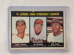 lot 145 image: 1966 N. League Strikeout Leaders No. 238