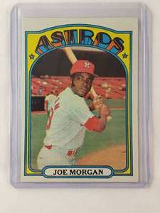 lot 149 image: Joe Morgan 1972 Topps No. 132