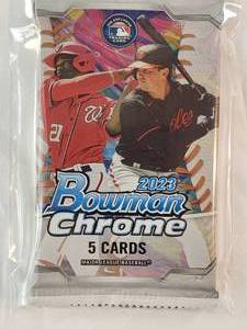 lot 167 image: 2 Packs of 2023 Bowman Chrome