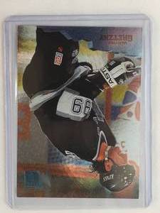 lot 175 image: Wayne Gretzky 1996 Fleer Skybox No. 71
